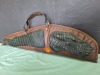 CROCODILE LEATHER GUN BAG AND MOUNTING OF 1 KUDU BULL Something Africa Taxidermy - 3