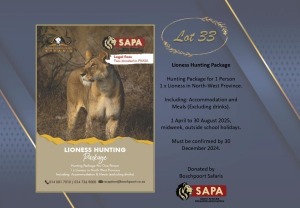 LIONESS HUNTING PACKAGE Boschpoort Safaris