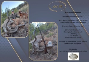 HUNT WITH DOUBLE RIFLES Northern Cape Professional Hunting School