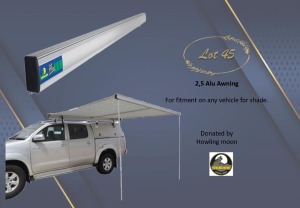 2.5 ALU AWNING Howling moon