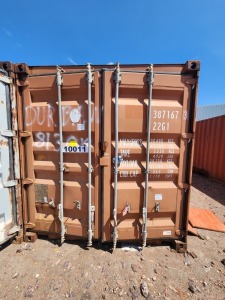 1 - ITEM Container Shipping 6M Empty, condition fare