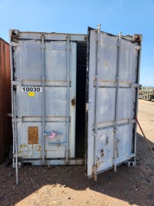 1 - ITEM Container Shipping 6M with shelves, condition fare