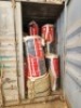 1 - ITEM Container Shipping 12M with content, 135 Rolls of Rockwool isolation material inside container,various sizes,content to be sold with container,condition fare - 3