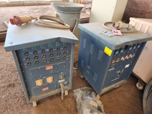 2 - ITEMS Control Panel Heat treatment Post weld
50 KVA power unit