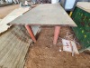 1 - ITEM Table Steel work bench
2.5m long x 1.21m wide x 0.87m high - 2