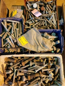 387kg Bolts and nuts,mild steel and galvanised
M16, M20, M24, M39