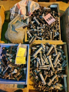 266kg Bolts and nuts,mild steel
 M16,M20, M24