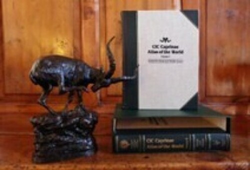 CIC CAPRINAE ATLAS OF THE WORLD - VOL I & VOL II SLIPCASED COLLECTORS&rsquo; EDITION # 183 Donated by: Gerhard Damm