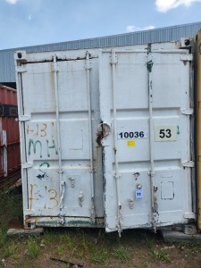 1 - ITEM 12m shipping container - with contents
Unique no: 12300
GSTU 6746800