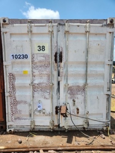 1 - ITEM 12m Storage Container - with contents
Unique no: 12371
A314
