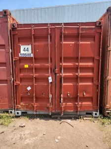 1 - ITEM 12m shipping container - with contents
Unique no: 12386
TTNU 5894723