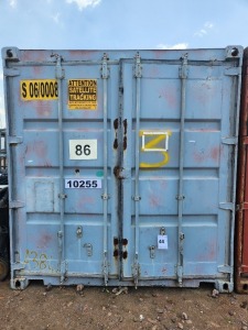 1 - ITEM 6m Storage Container - empty
AT123204