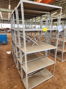 6 - ITEMS Shelves
920mm (L) x 380mm (W) x 1.9m (H)