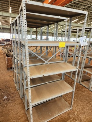 5 - ITEMS Shelves
920mm (L) x 380mm (W) x 1.9m (H)