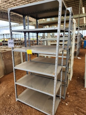 5 - ITEMS Shelves
920mm (L) x 460mm (W) x 1.9m (H)
920mm (L) x 380mm (W) x 1.83m (H)
920mm (L) x 300mm (W) x 1.9m (H)