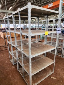 4 - ITEMS Shelves
920mm (L) x 380mm (W) x 1.82m (H)