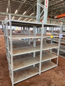 10 - ITEMS Shelves
920mm (L) x 380mm (W) x 1.82m (H)