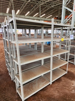 10 - ITEMS Shelves
920mm (L) x 380mm (W) x 1.82m (H)