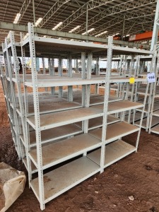 10 - ITEMS Shelves
920mm (L) x 380mm (W) x 1.82m (H)