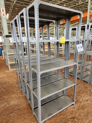 5 - ITEMS Shelves
910mm (L) x 300mm (W) x 1.9m (H)