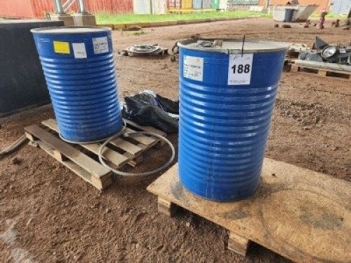 2 - ITEMS CO&sup2; Solda lime absorber and drying pearls (Drums)