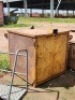 1 - ITEM Steel storage box 
1m (L) x 1m (W) x 1m (H) - 2