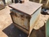1 - ITEM Steel storage box 
1.2m (L) x 840mm (W) x 900mm (H) - 2