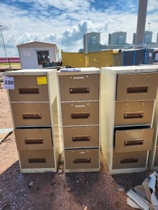 3 - ITEMS Steel Filing Cabinet (4 Drawer)
630mm (L) x 470mm (W) x 1.32m (H)