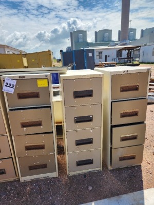 3 - ITEM Heavy Duty Steel Filing Cabinet (4 Drawer)
630mm (L) x 470mm (W) x 1.32m (H)