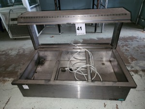 1 X Three Division Food Warmer