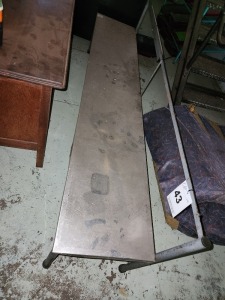 1 X Long Stainless Steel Table