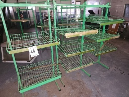 Job Lot - 3 X Green Shelfs