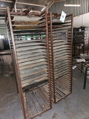 Job Lot - 2 X Oven Trolly / Baking Rack