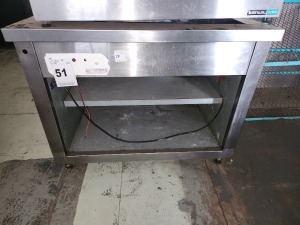 1 X Three Division Food Warmer