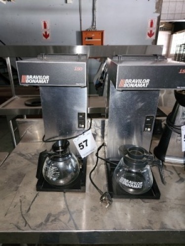Job Lot - 2 X Bravilor Onamat Filter Coffee System