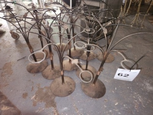 Job Lot - 11 X Candelabra Stand