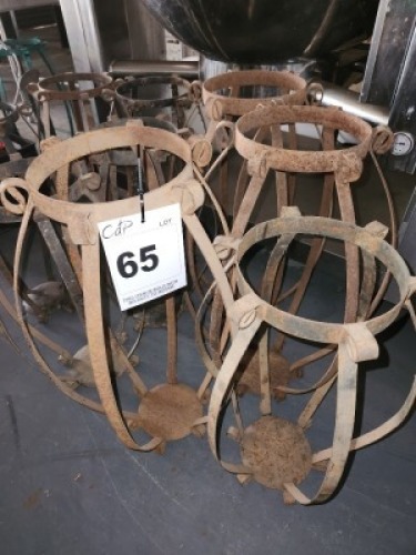 Job Lot - 10 X Iron Pot Stand