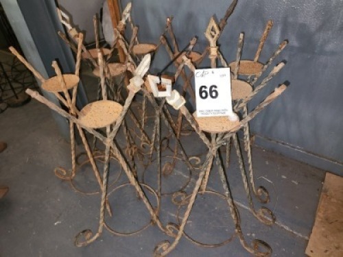 Job Lot - 10 X Iron Stand