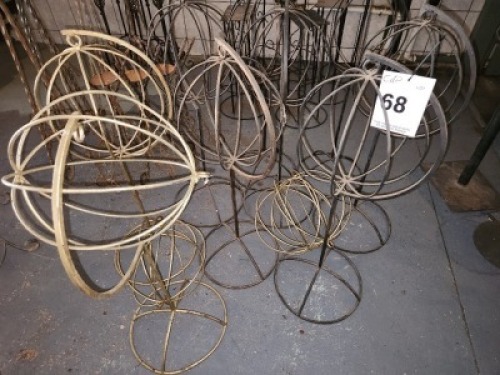 Job Lot - 9 X Iron Stand