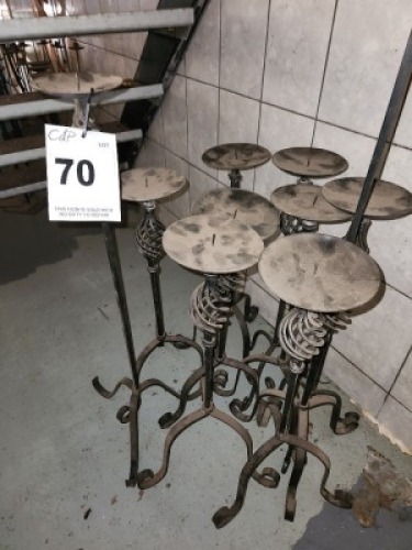 Job Lot - 10 X Candle Stand