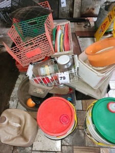 Job Lot X Plastic Containers and Buckets