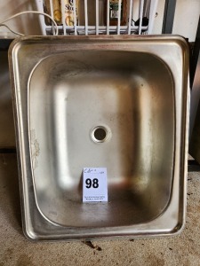 1 X Stainless Steel Sink