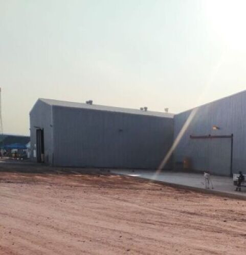1 Item Store 25m (L) x 12m (W) x 6m (H) including galvanised&nbsp;IBR&nbsp;sheeting