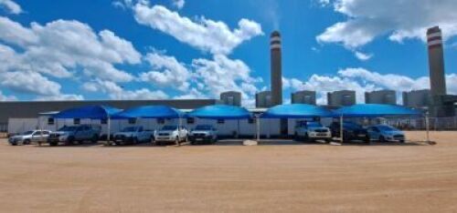 1 Item Car Shade Port for 10 vehicles&nbsp;27.5m&nbsp;x&nbsp;5m.