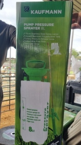 1X PUMP PRESSURE SPRAYER Sine Metu