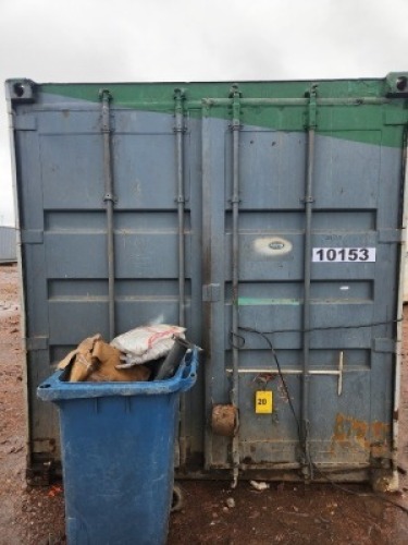 1 - ITEM 6m Container storage,6 -empty: