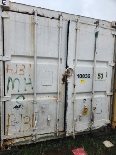 1 - ITEM Container shipping,12m - with contents (See Description)