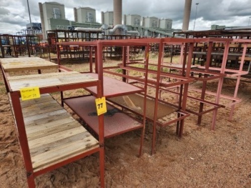 5 - ITEMS Shelf Steel & Shelf Frame Only (See Description)