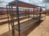 2 - ITEMS Steel shelf
4.8m (L) x 600mm (W) x 1.8m (H) - 2