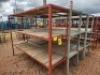 5 - ITEMS Steel shelf
2.45m (L) x 600mm (W) x 1.8m (H)